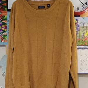 Classic Mustard Crewneck Sweater